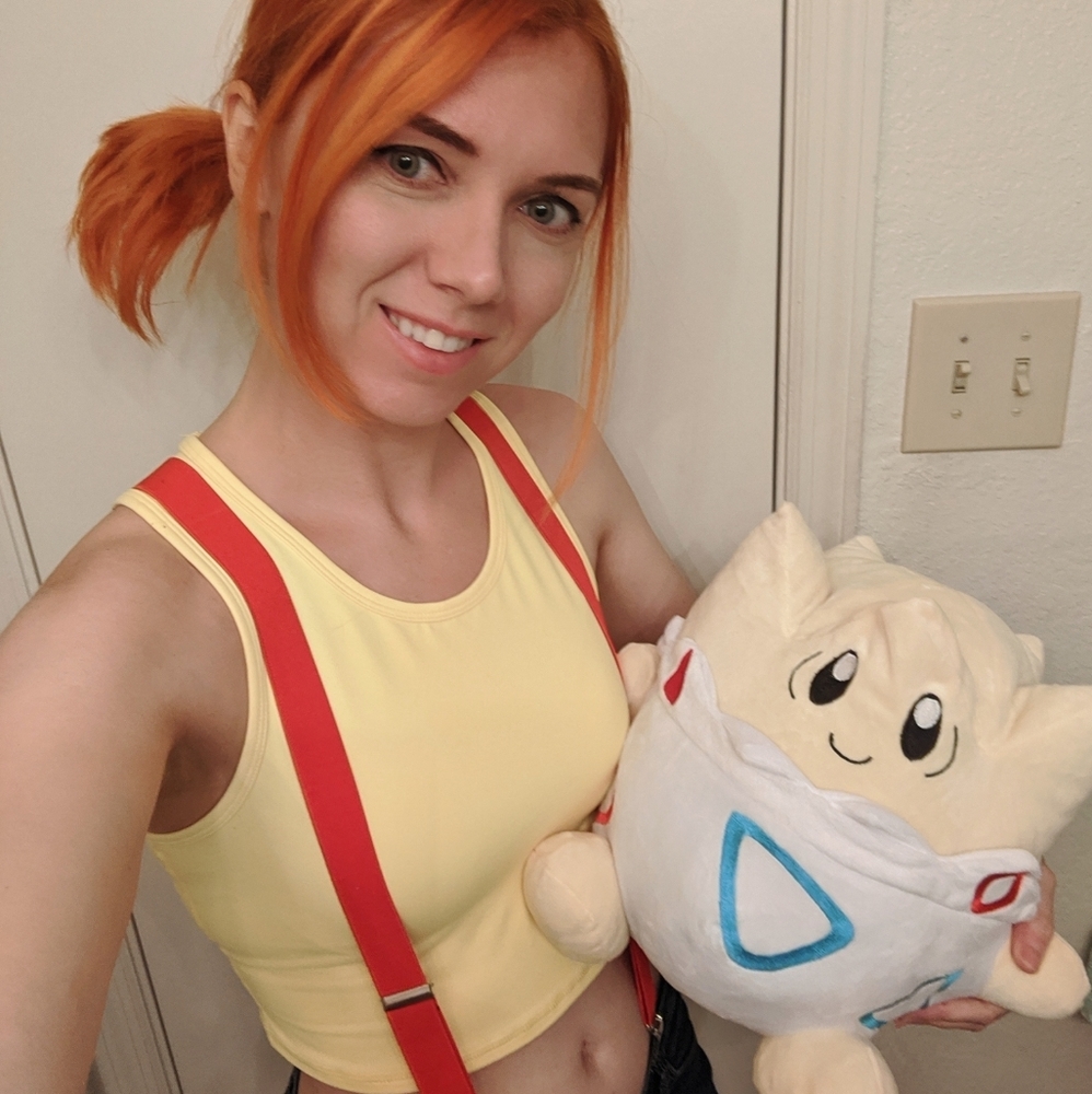Togepi plush for Misty / Pokemon costume / cosplay